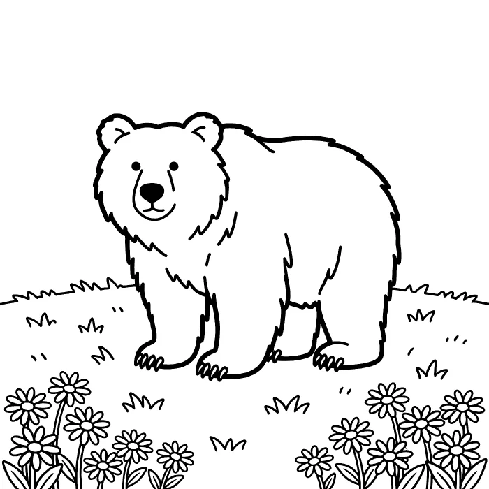 Медведь: На поляне